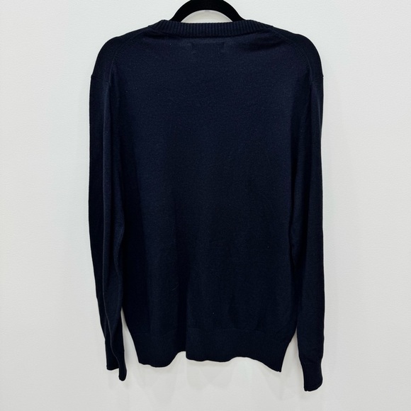 Everlane Men's No-Sweat Sweater - Heathered Midnight Sz Lg NWT - Picture 6 of 7